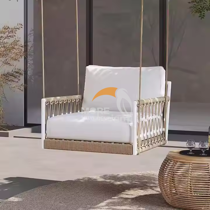 PE rattan beach swing-MD-BS0003