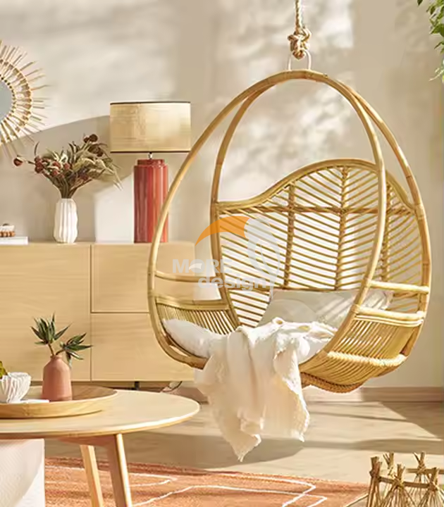 PE rattan beach swing-MD-BS0006