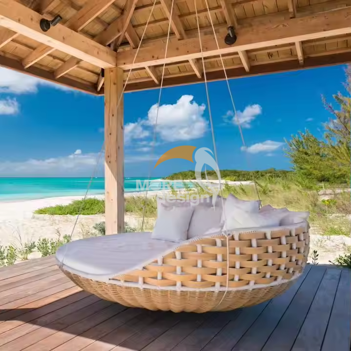 Rattan beach swing-MD-BS0015