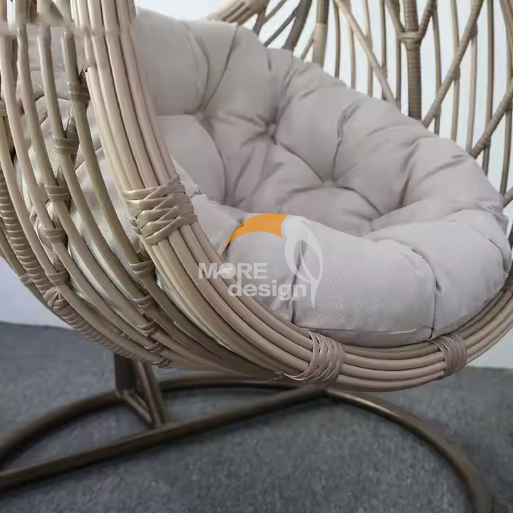 PE rattan beach swing-MD-0017