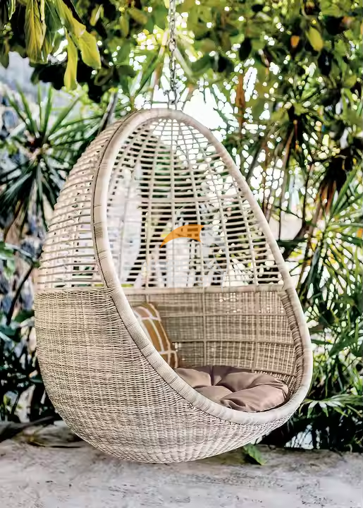Rattan beach swing-MD-0018