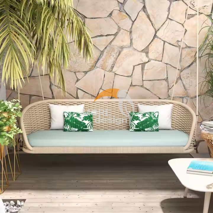Rattan beach swing-MD-0024
