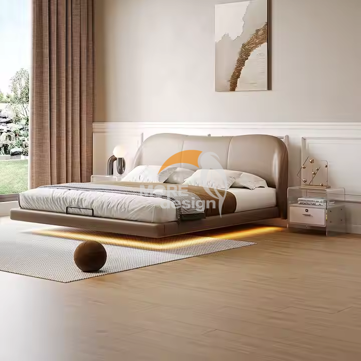 Leather hotel bed-MD-HB0025