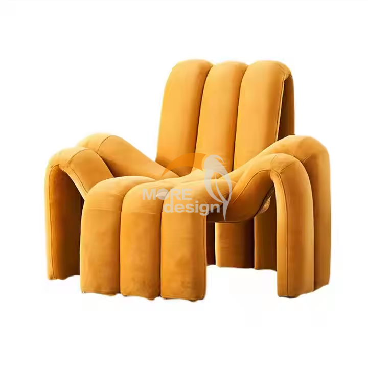 Stainless Steel hotel armchair-MD-HA0012