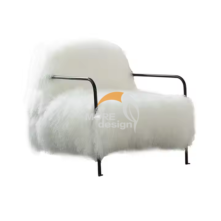 Stainless Steel hotel armchair-MD-HA0013