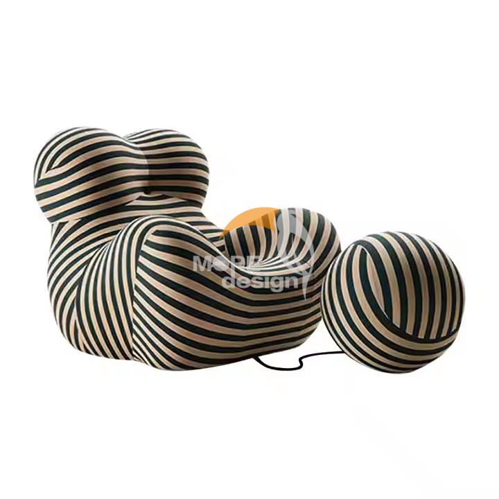 Fabric hotel armchair-MD-HA0010