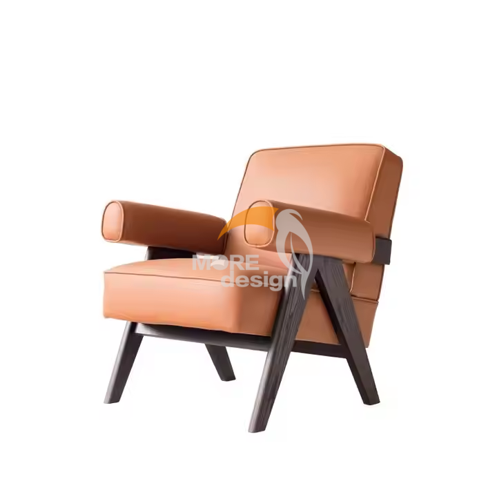 Leather hotel armchair-MD-HA0018