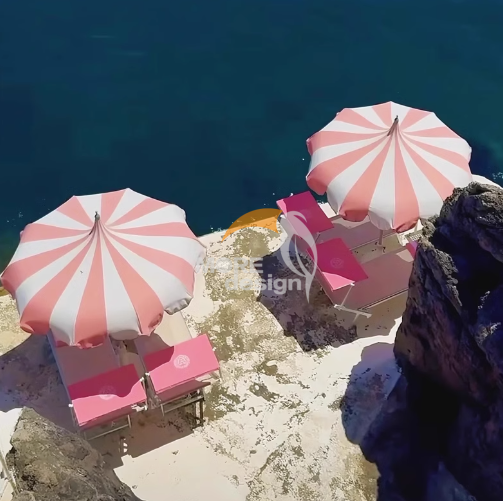 Stainless Steel beach umbrella-MD-BU0013