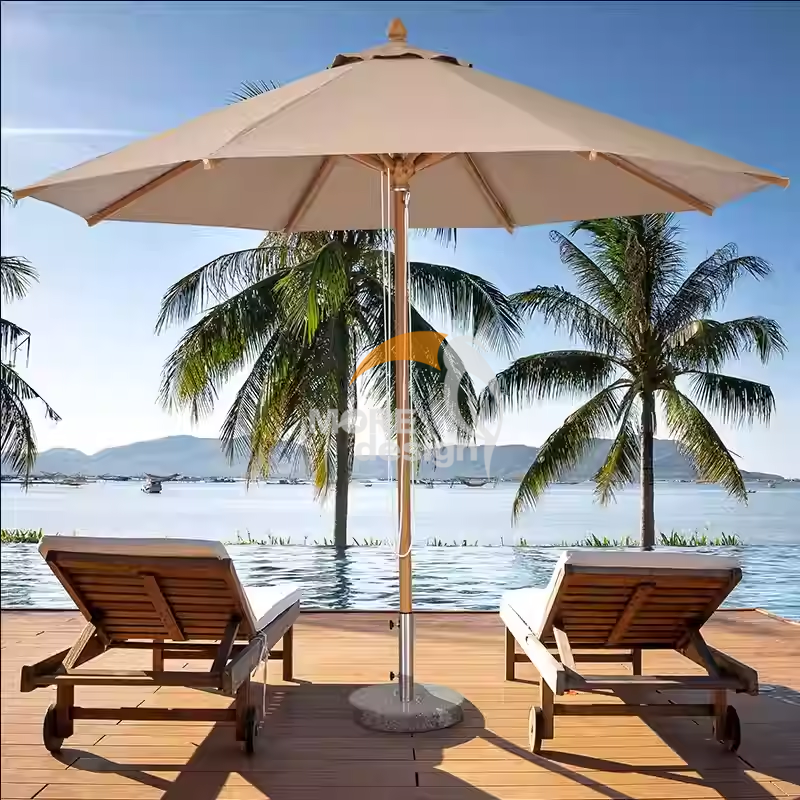 Stainless Steel beach umbrella-MD-BU0013