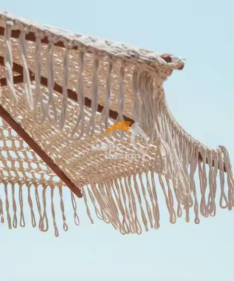 Wooden beach umbrella-MD-BU0011