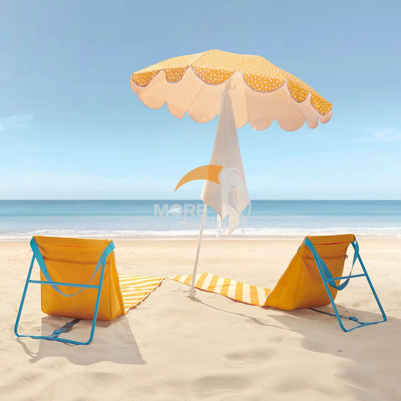 Stainless Steel beach umbrella-MD-BU0009