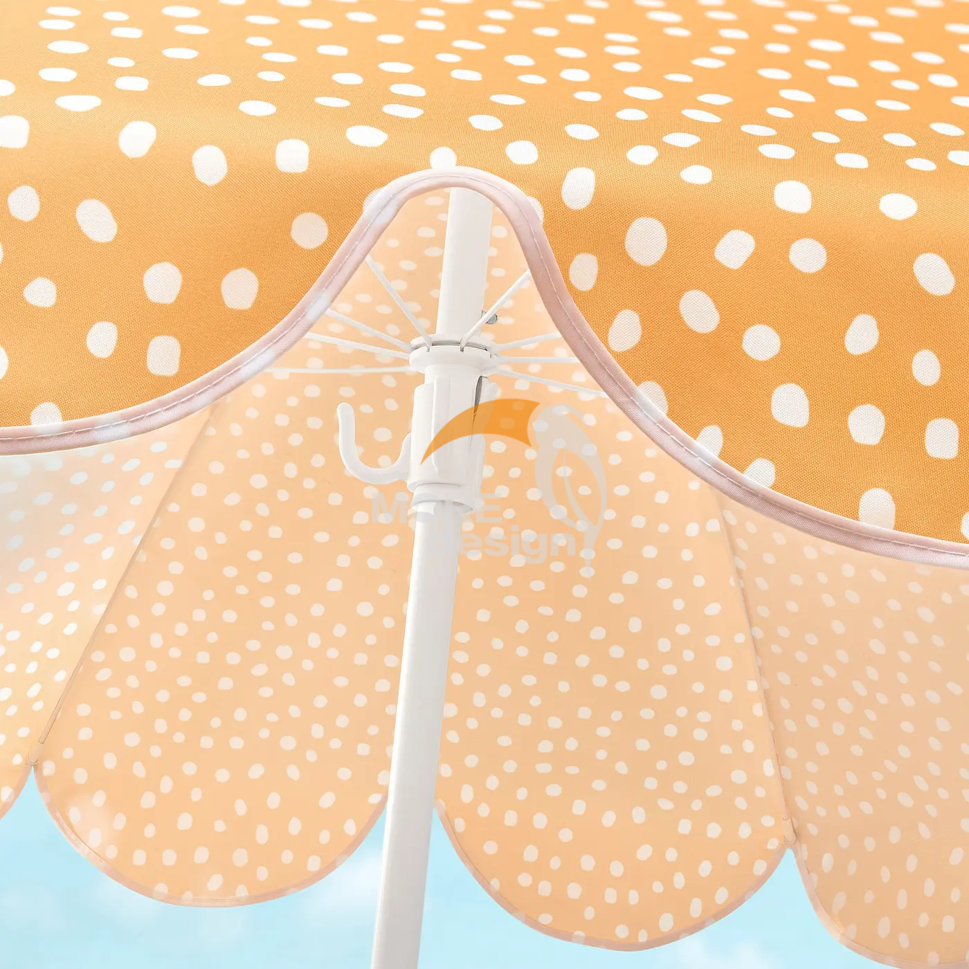 Stainless Steel beach umbrella-MD-BU0009