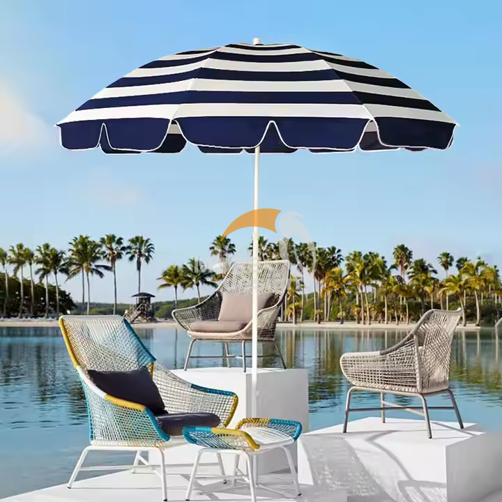 Stainless Steel beach umbrella-MD-BU0008