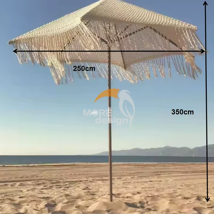 Wooden beach umbrella-MD-BU0005