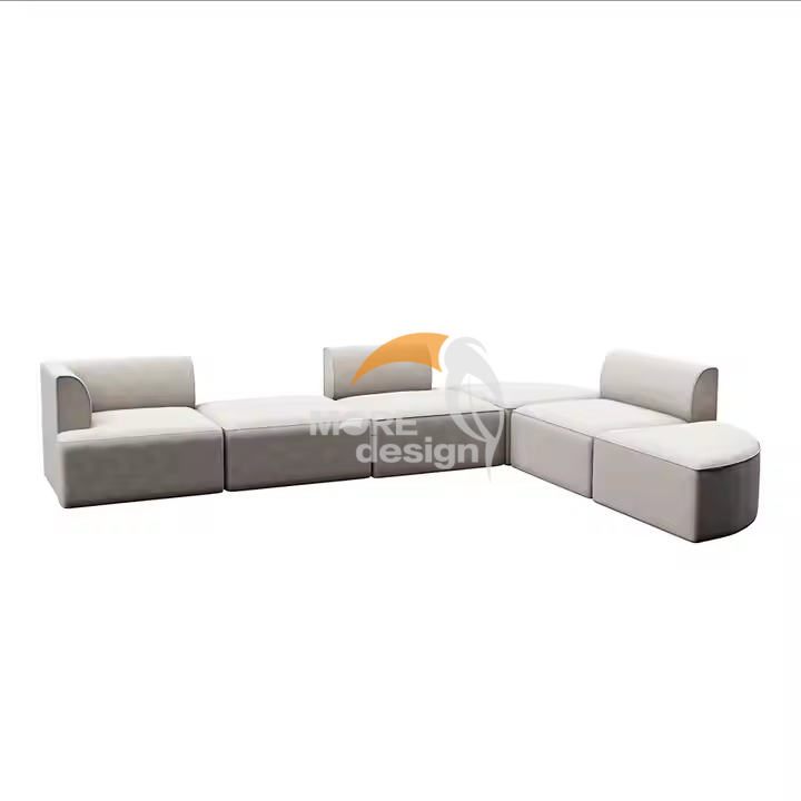 Wood hotel sofa-MD-HS0010