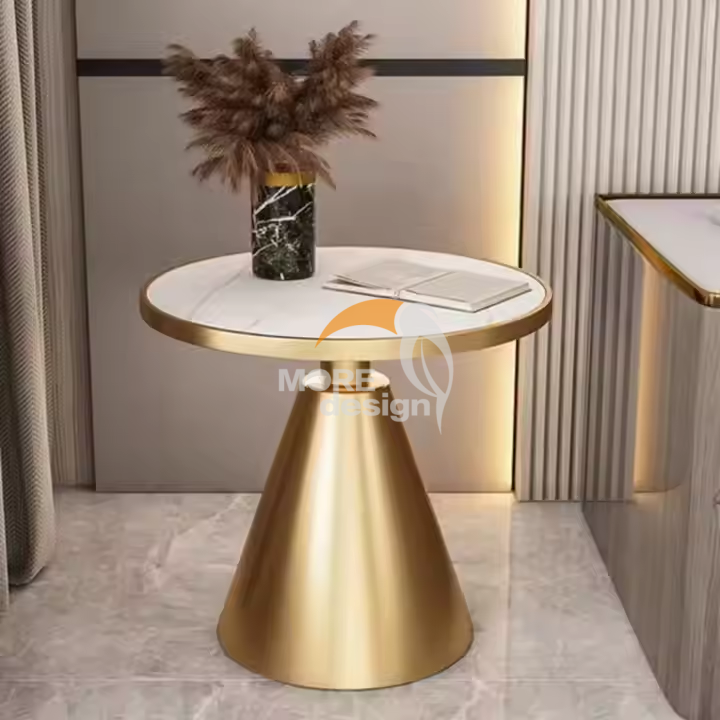 Stainless Steel hotel coffee table-MD-HCT0005