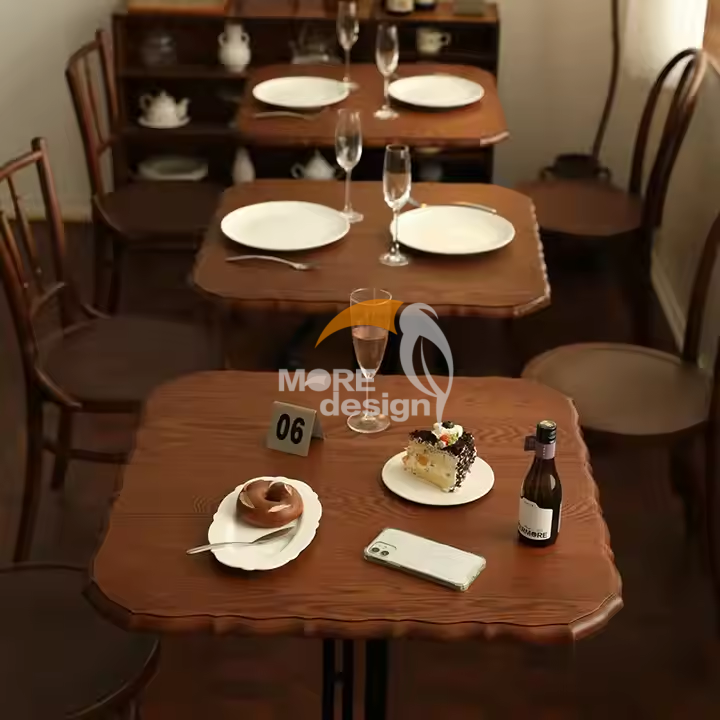 Wooden restaurant table-MD-RT0047