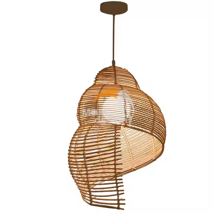 Rattan restaurnat light-MD-BL0004