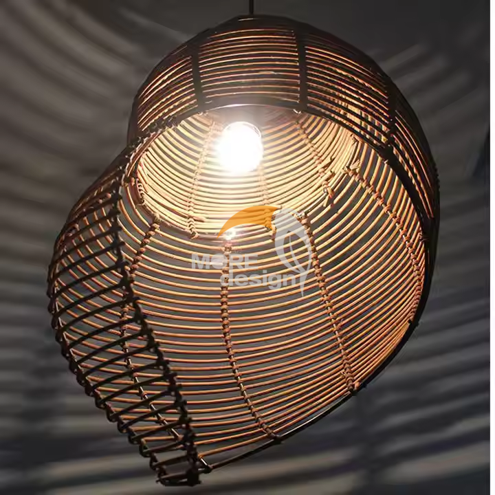 Rattan restaurnat light-MD-BL0004