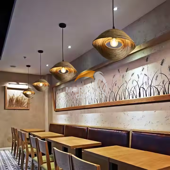 Wooden restaurnat light-MD-BL0006