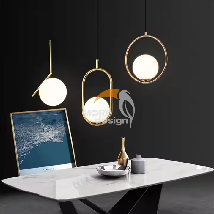 Glass restaurnat light-MD-BL0007