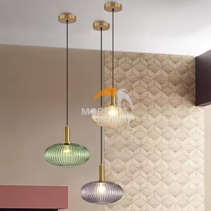 Rattan restaurnat light-MD-BL0012