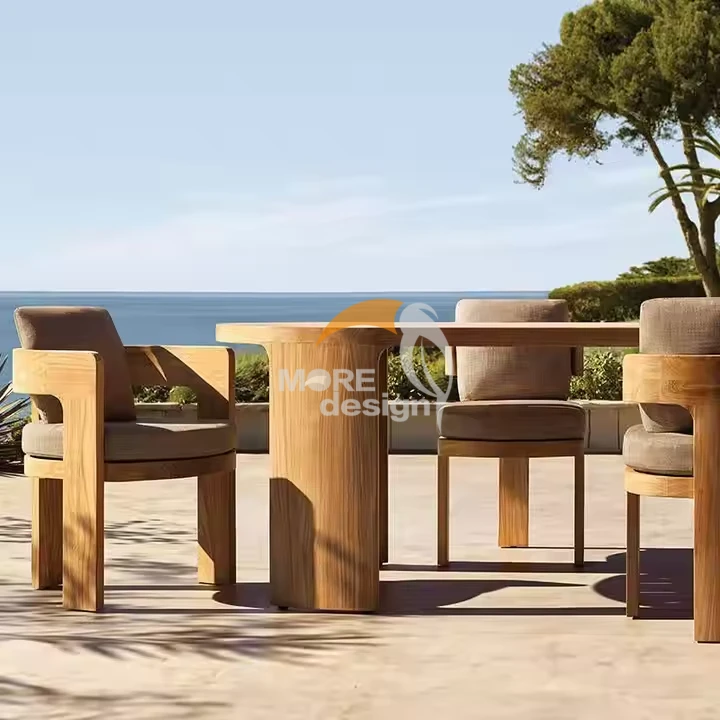 Wooden beach dining set-MD-BD0010