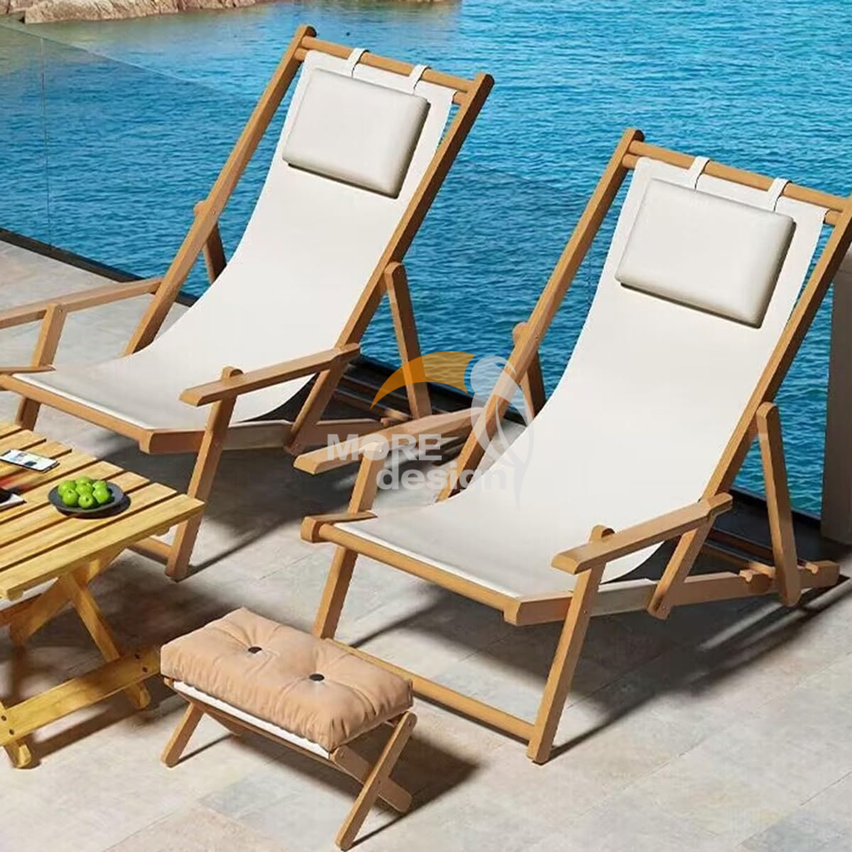 Wooden beach chair-MD-BB0014