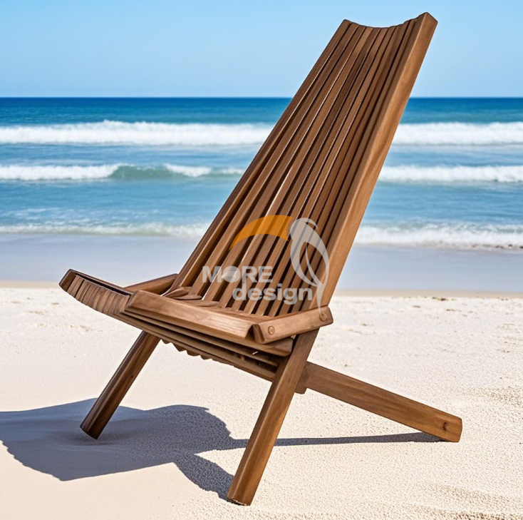 Wooden beach chair-MD-BB0008