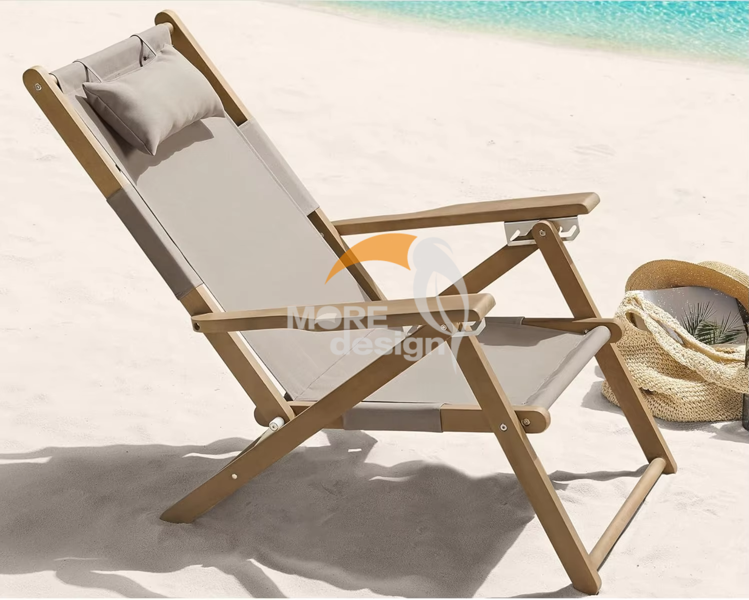 Wooden beach chair-MD-BB0018