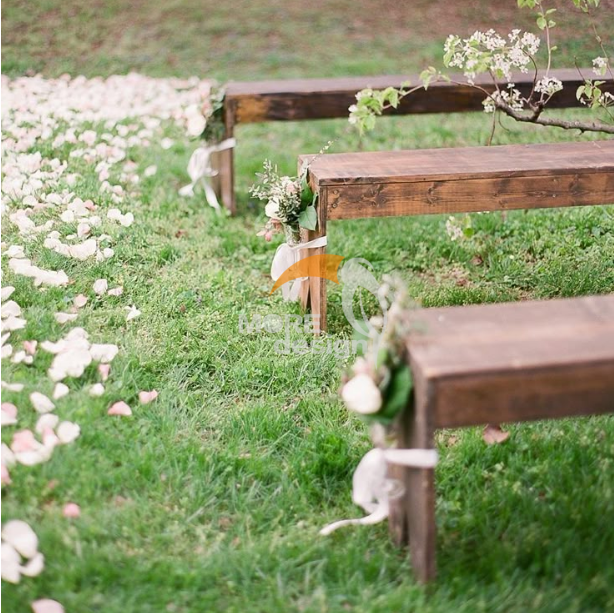 Wooden Wedding bench-MD-WB0023