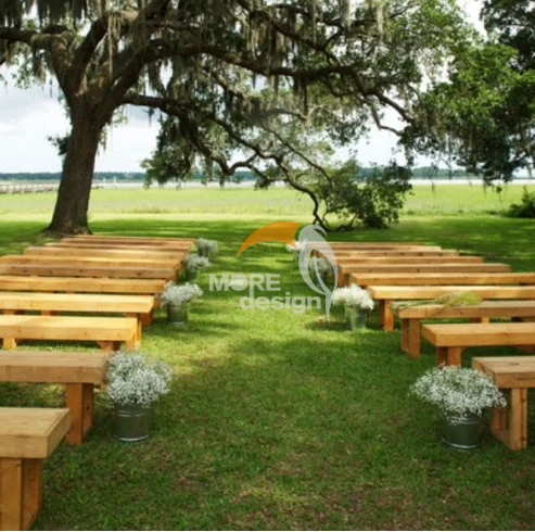 Wooden Wedding bench-MD-WB0017