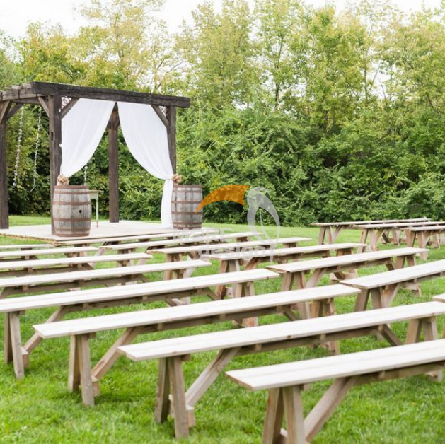 Wooden Wedding bench-MD-WB0005