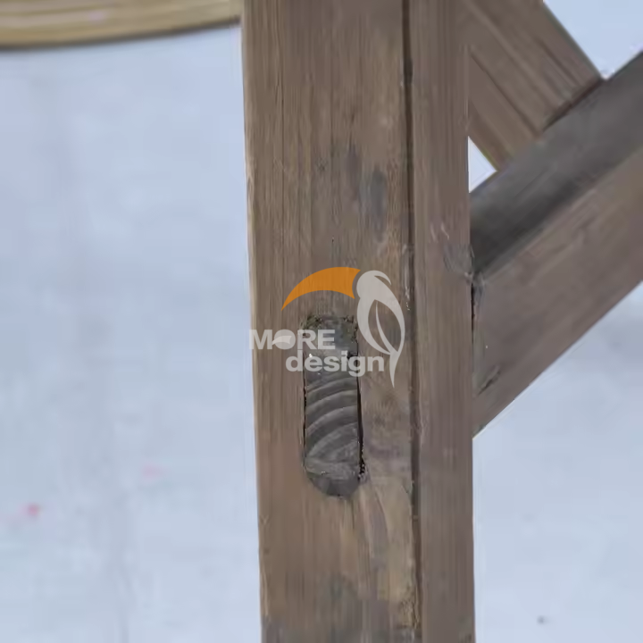 Wooden Wedding bench-MD-WB0005