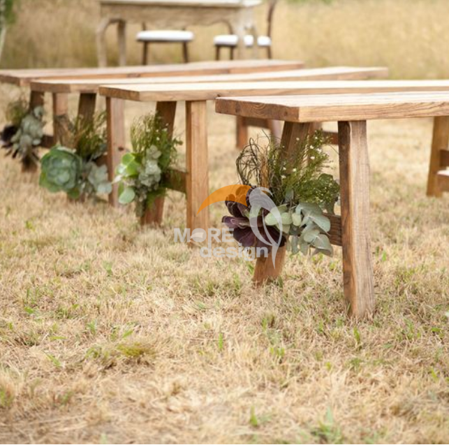 Wooden Wedding bench-MD-WB0006