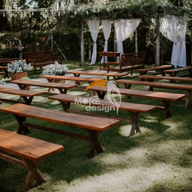 Wooden Wedding bench-MD-WB0019