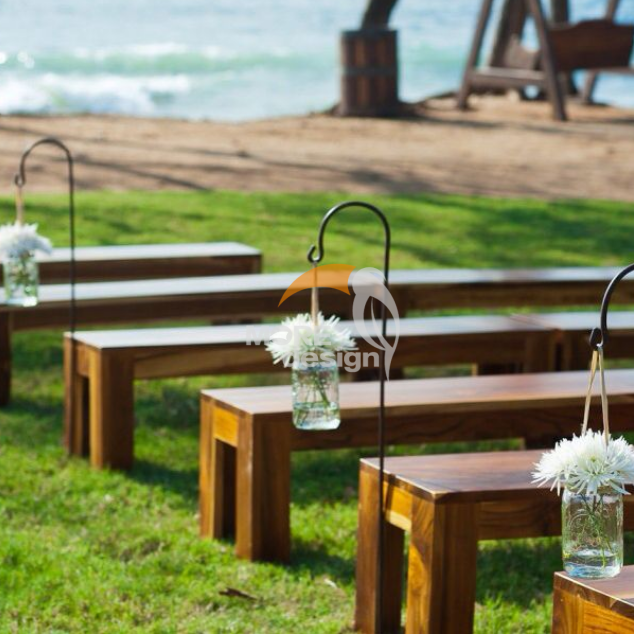 Wooden Wedding bench-MD-WB0007