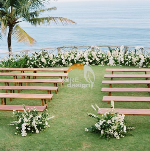 Wooden Wedding bench-MD-WB0021