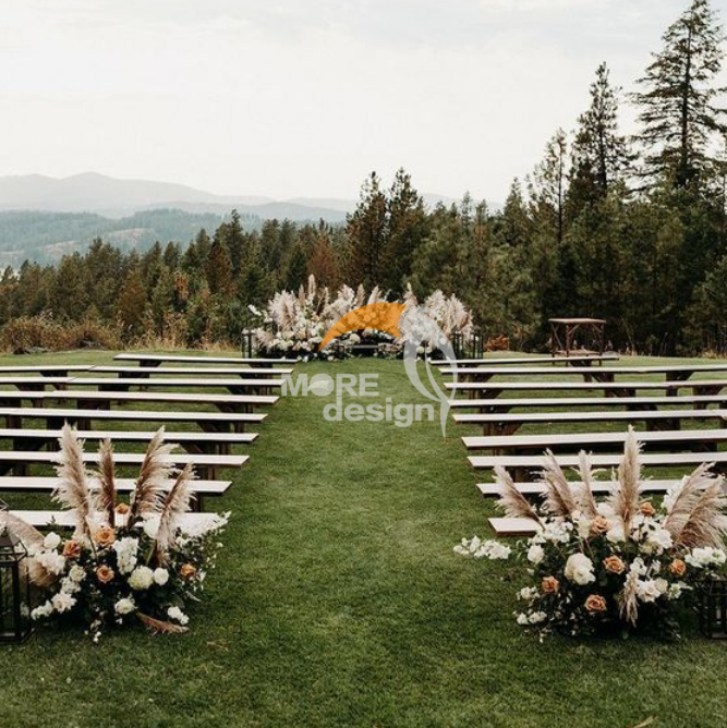 Wooden Wedding bench-MD-WB0021
