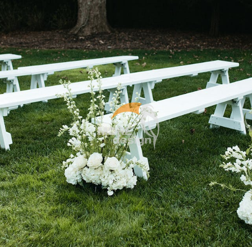 Wooden Wedding bench-MD-WB0022