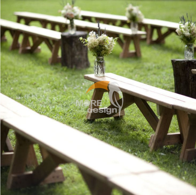 Wooden Wedding bench-MD-WB0009