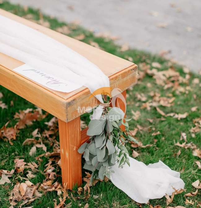 Wooden Wedding bench-MD-WB0011