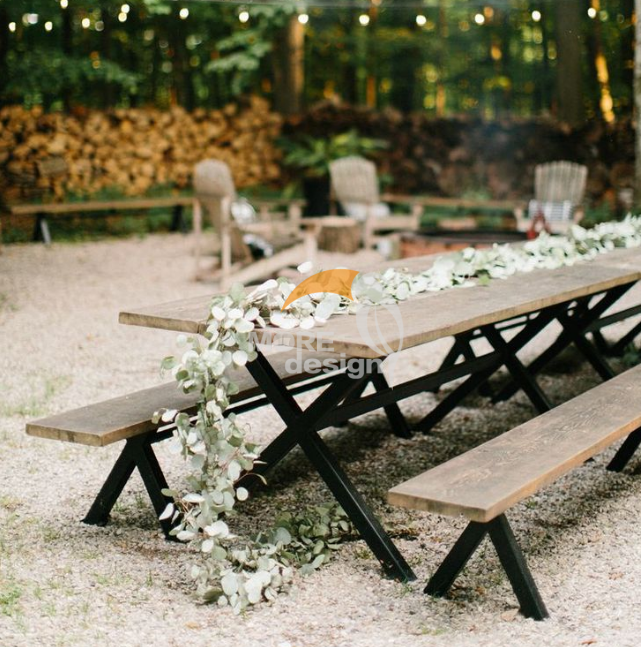 Wooden Wedding bench-MD-WB0012