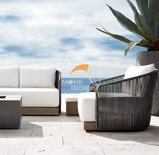 Rope outdoor series sofa-MD-0054