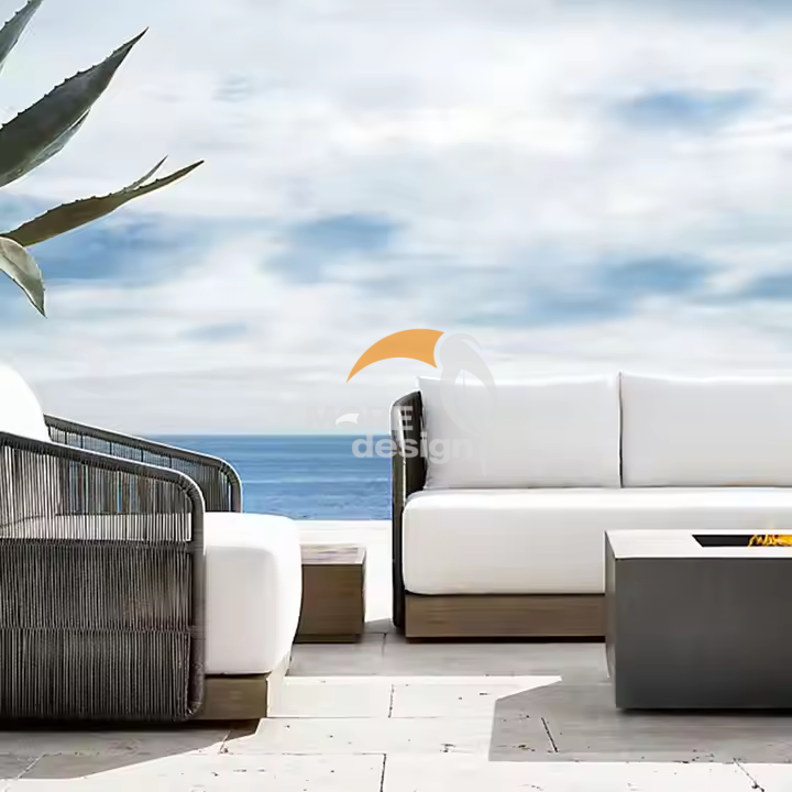 Rope outdoor series sofa-MD-0054