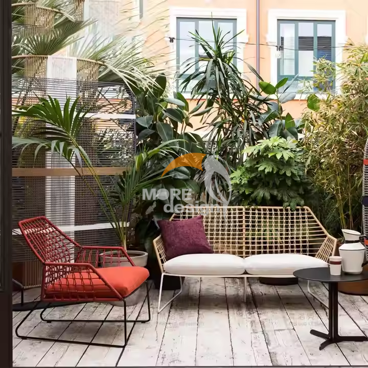 Rope outdoor series sofa-MD-0031