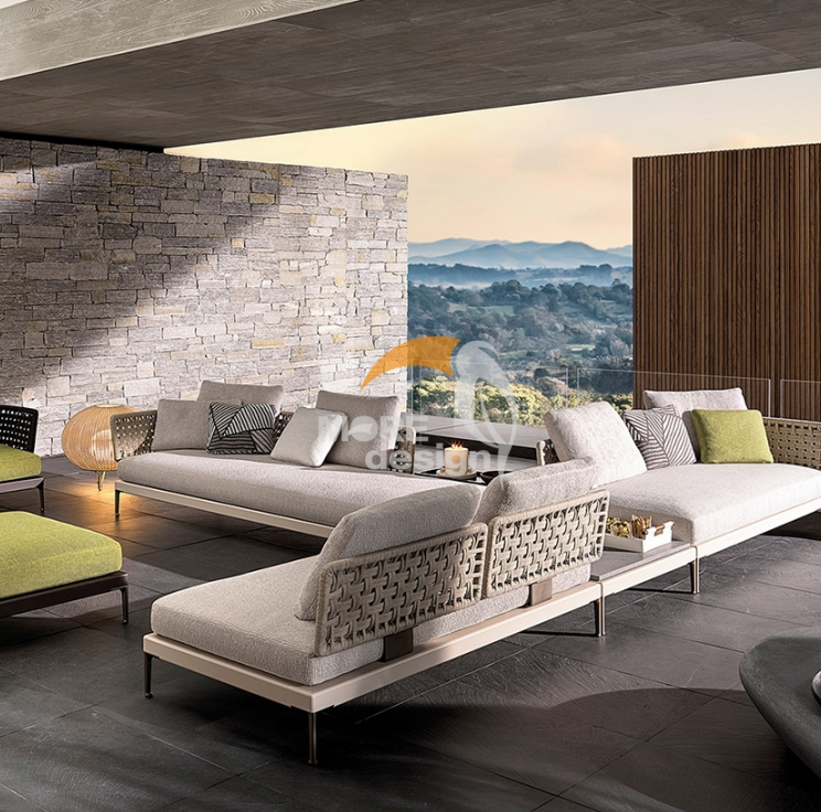 Rope outdoor series sofa-MD-0058