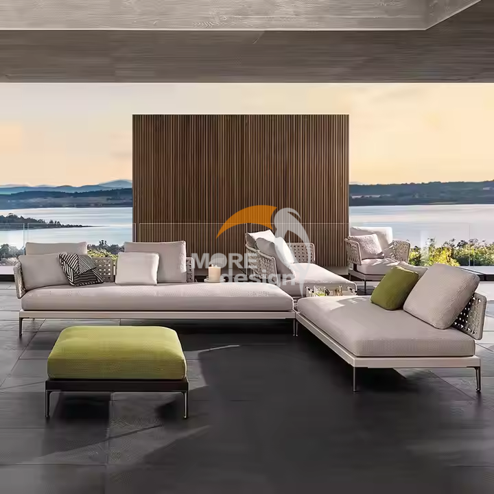 Rope outdoor series sofa-MD-0058