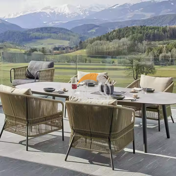 Rope outdoor series sofa-MD-0059