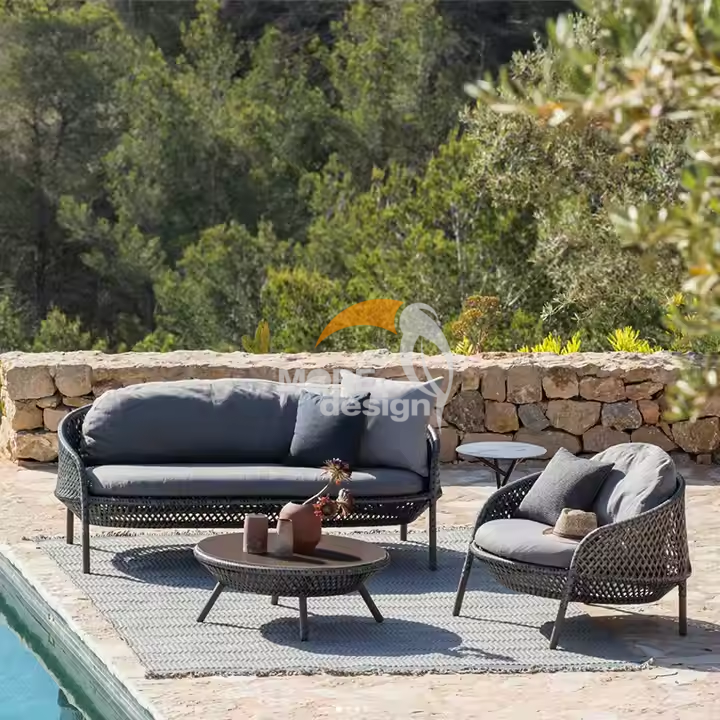 Rope outdoor series sofa-MD-0053